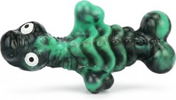 Kseroo Mixed Dinosaur Bone Nylon Dental Care Dog Chew Toy, Green