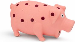 Kseroo Pig Durable Aggressive Chewers with Realistic Sound Squeaky & Dental Teething Chew Dog Toy, Pink