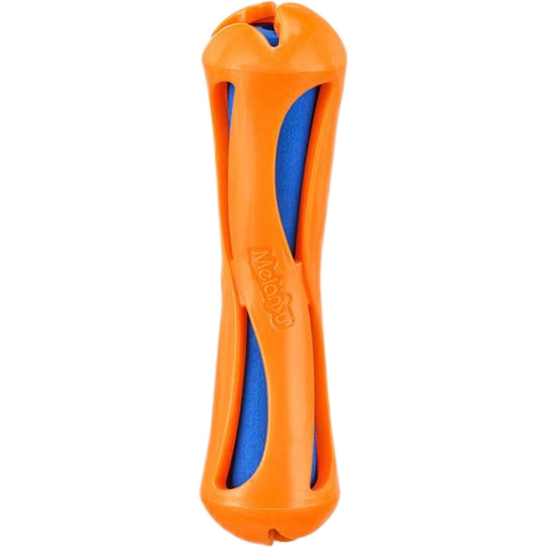 Kseroo Rubber Stick Interactive Water Play Training & Dental Chew Dog Toy, Orange, Large