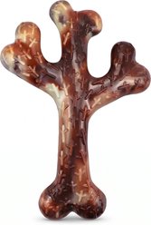 Kseroo Small Cactus Bacon Flavored Nylon Dental Care Dog Chew Toy, Brown