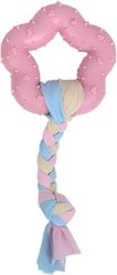 Kseroo Star Knotted Rope Teething Training Chew Dog Toy, Pink
