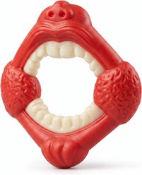 Kseroo Tooth Beef Flavored Nylon Dental Care & Anxiety Relief Dog Chew Toy, Red slide 1 of 9
