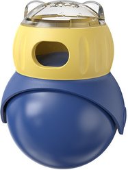 Kseroo Treat-Dispensing Owl Wobble Exercise Training Chasers Dog Toy, Blue