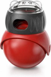 Kseroo Treat-Dispensing Owl Wobble Exercise Training Chasers Dog Toy, Red