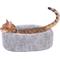 Show in main carousel: K.T. Manufacturing Kuddle Kup Cat Bed, Charcoal slide 6 of 8