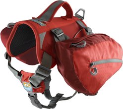 Kurgo Baxter Dog Backpack, Big Baxter, Chili/Barn Red