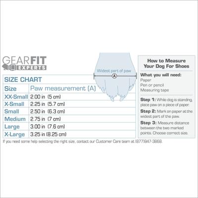 Show full view: Kurgo Blaze Cross Dog Boots, Red & Black, Small slide 5 of 8