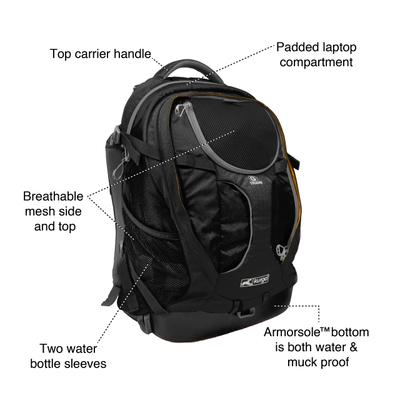 Show full view: Kurgo G-Train Dog Carrier Backpack, Black slide 3 of 10
