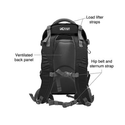 Show full view: Kurgo G-Train Dog Carrier Backpack, Black slide 4 of 10