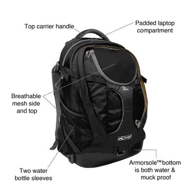 Show full view: Kurgo G-Train Dog Carrier Backpack, Black slide 9 of 10