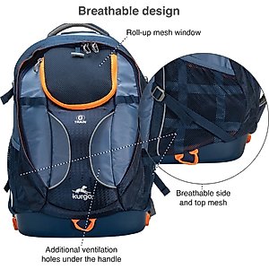 Kurgo G-Train Dog Carrier Backpack, Navy Blue