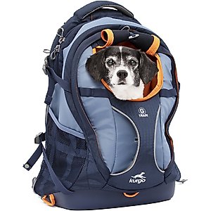 Kurgo G-Train Dog Carrier Backpack, Navy Blue