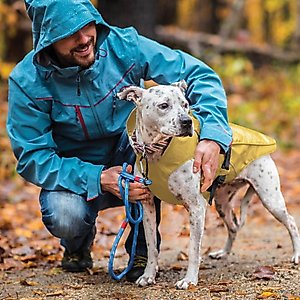 Kurgo Halifax Dog Rain Shell, Slicker Yellow, Medium