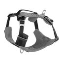 Kurgo Journey Air Polyester Reflective No Pull Dog Harness, Black/Charcoal, Medium: 18 to 28-in chest