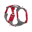Kurgo Journey Air Polyester Reflective No Pull Dog Harness, Chili Red/Charcoal, X-Large: 28 to 44-in chest