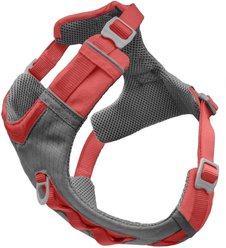 Kurgo Journey Air Polyester Reflective No Pull Dog Harness, Coral, Medium