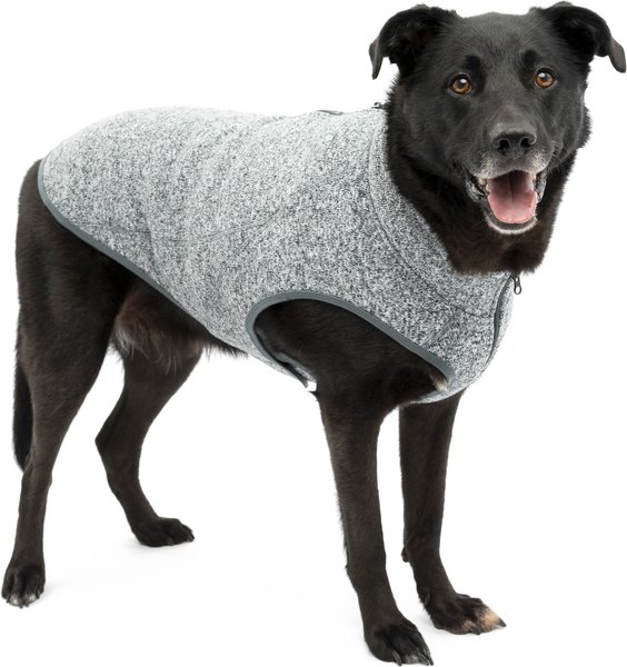 Show full view: Kurgo K9 Core Dog Sweater, Heather Black, X-Large  slide 1 of 10