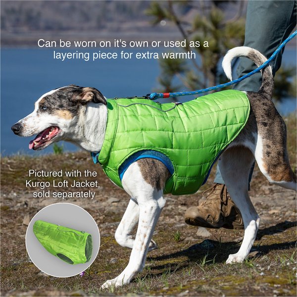 Show full view: Kurgo K9 Core Dog Sweater, Heather Black, X-Large  slide 4 of 10
