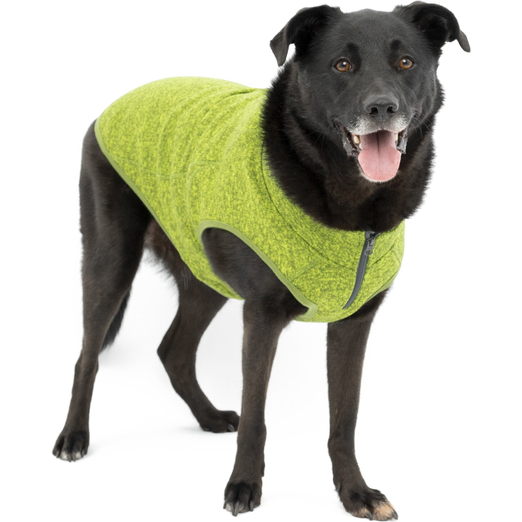Kurgo K9 Core Dog Sweater, Heather Green, Large