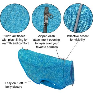 Kurgo K9 Core Dog Sweater, Heather Orange, Medium