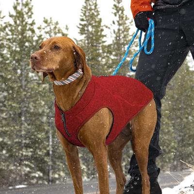 Show full view: Kurgo K9 Core Dog Sweater, Heather Red, Small slide 6 of 11