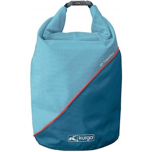 Kurgo Kibble Carrier Travel Dog Food Container, Coastal Blue