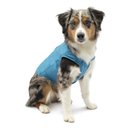 Kurgo Loft Reversible Insulated Dog Quilted Coat, Blue, Medium