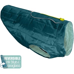 Kurgo Loft Reversible Insulated Dog Quilted Coat, Ink Blue, Medium