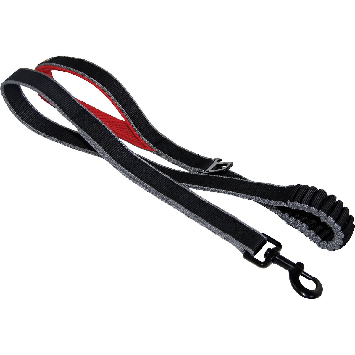 Kurgo Springback Polyester Bungee Running Dog Leash, 4.5-ft long, 1-in wide