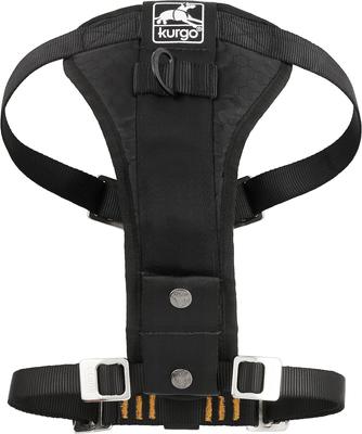 Show full view: Kurgo Tru-Fit Enhanced Strength Crash Tested Smart Car Dog Harness, Black, Large slide 9 of 13