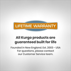 Kurgo Tru-Fit Enhanced Strength Crash Tested Smart Car Dog Harness, Black, Medium