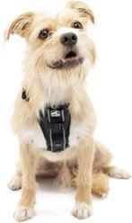 Kurgo Tru-Fit Quick Release & Seatbelt Tether Smart Dog Harness, Black, Small
