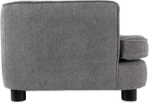 Show full view: La-Z-Boy Bartlett Furniture Sofa Dog Bed, Pewter slide 5 of 6