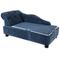 Show in main carousel: La-Z-Boy Chaise Furniture Sofa Dog Bed, Blue, 40-in slide 2 of 6