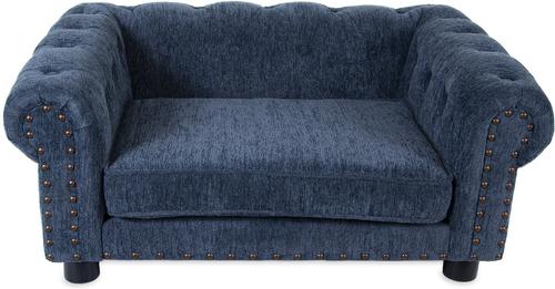 Show full view: La-Z-Boy Furniture Sofa Dog Bed, Blue slide 5 of 10