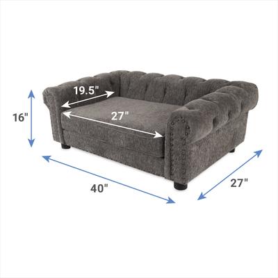 Show full view: La-Z-Boy Furniture Sofa Dog Bed, Newton Granite slide 2 of 7
