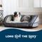 Show in main carousel: La-Z-Boy Harper Furniture Sofa Dog Bed with Removable Cover, Smoke, Large slide 2 of 7