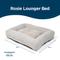 Show in main carousel: La-Z-Boy Petmate Rosie Lounger Dog Bed, Large, Cream slide 4 of 7