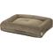 Show in main carousel: La-Z-Boy Rosie Lounger Bolster Dog Bed with Removable Cover, Taupe slide 3 of 5