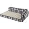 Show in main carousel: La-Z-Boy Sadie Orthopedic Bolster Dog Bed with Removable Cover, Spencer Plaid slide 3 of 7
