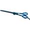 Show in main carousel: Laazar Dog Grooming Thinning Shears with Finger Rest & Case, 6.5-in, Blue slide 7 of 9