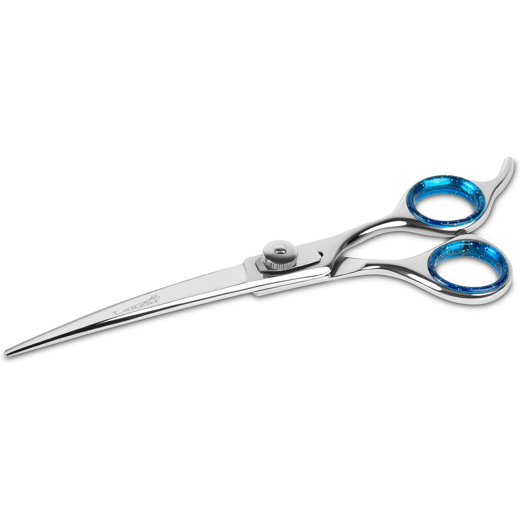 Laazar Pro Shear Curved Dog Grooming Scissors, 7-in