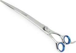 Laazar Pro Shear Curved Dog Grooming Scissors, 9-in