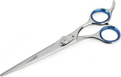 Laazar Pro Shear Straight Dog Grooming Scissors, 7-in