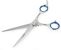 Laazar Pro Shear Straight Dog Grooming Scissors, 7-in slide 2 of 6