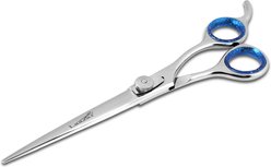 Laazar Pro Shear Straight Dog Grooming Scissors, 8-in