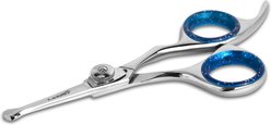 Laazar Pro Shear Straight & Safety Round Tips Dog Grooming Scissors, 4.5-in