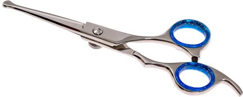 Show full view: Laazar Pro Shear Straight & Safety Round Tips Dog Grooming Scissors, 5.5-in slide 2 of 4