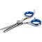 Show in main carousel: Laazar Professional Dog Grooming Thinning Shears, 4.5-in, Silver/Blue slide 1 of 10