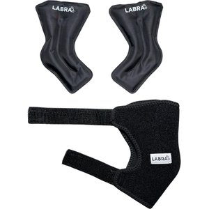 Labra Canine Heat Cold Therapy Dog Leg Wrap, Large